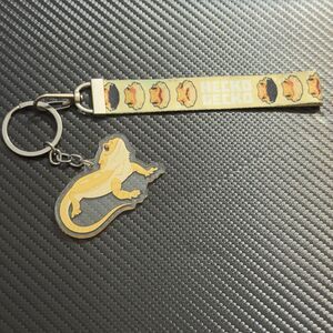 Central Bearded Dragon Acrylic Keychain